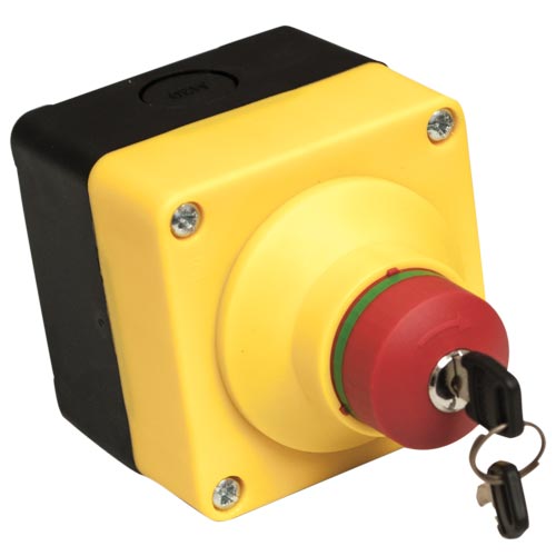 Commercial Emergency Stop - 120VAC, 24VAC or 12VAC – Fire Science Inc