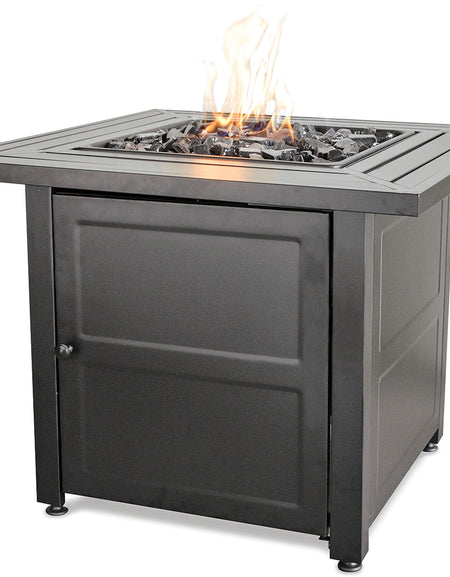 LP 30" Outdoor Fire Pit with Steel Mantel