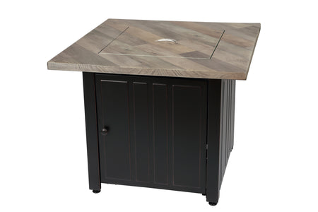 30" LP Square Gas Outdoor Fire Pit - The Harper