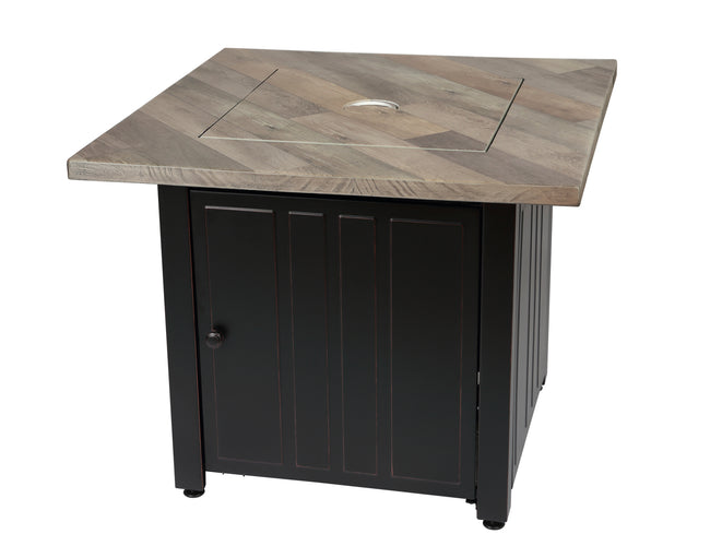 30" LP Square Gas Outdoor Fire Pit - The Harper