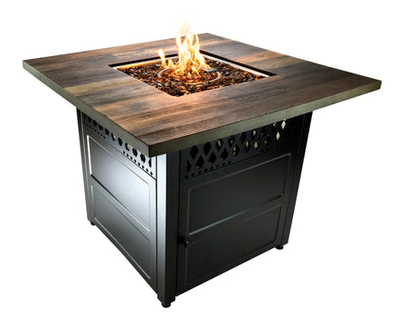 LP Gas Outdoor Fire Pit with DUALHEAT Technology