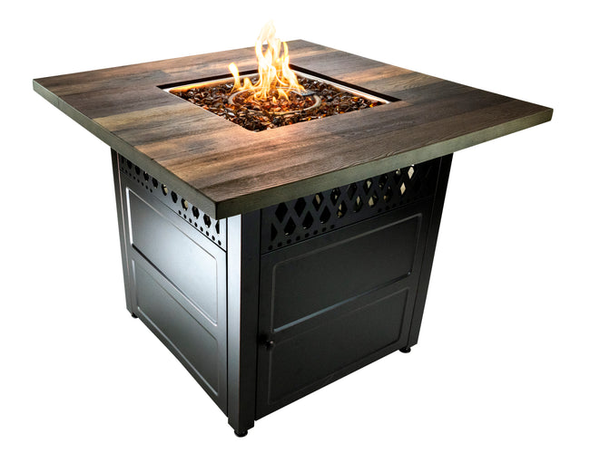 LP Gas Outdoor Fire Pit with DUALHEAT Technology