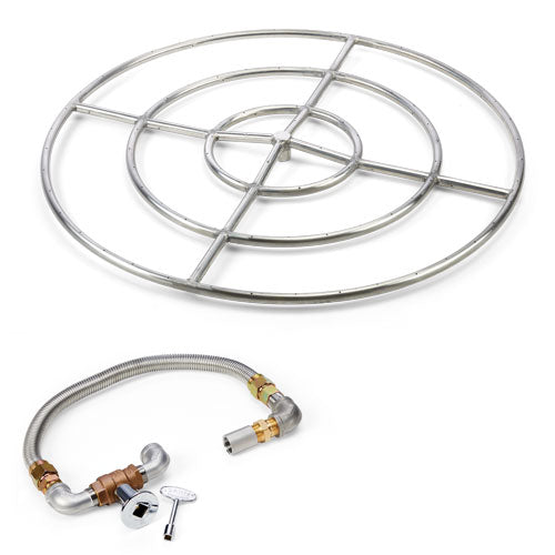 ROUND BURNER KITS - STAINLESS STEEL